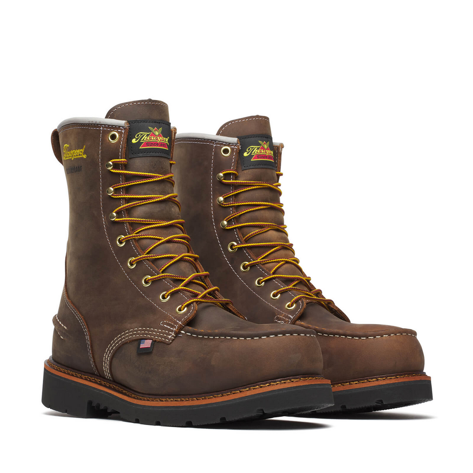 Men's 1957 Series Waterproof Safety Toe 8" Crazy Horse Moc Toe