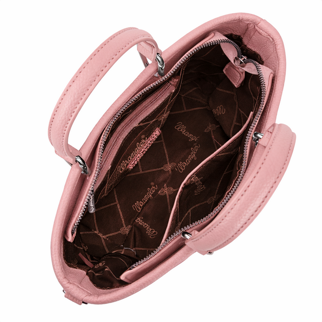 Wrangler Top Handle Tote/Crossbody - Pink