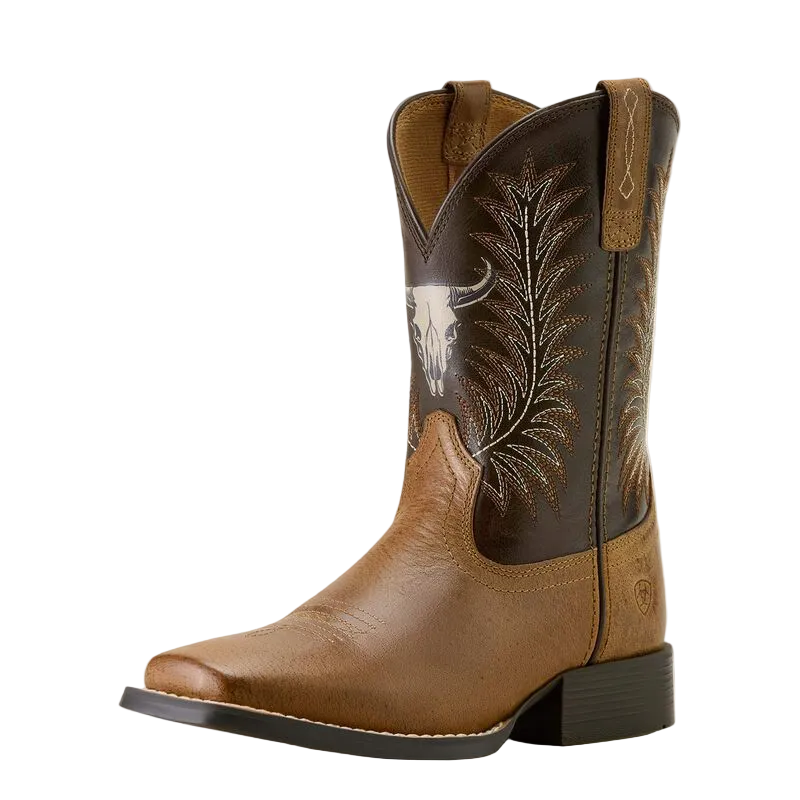 Stampede Wide Square Toe Western Boot