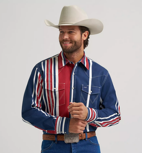 Wrangler Vintage Americana Brush Popper