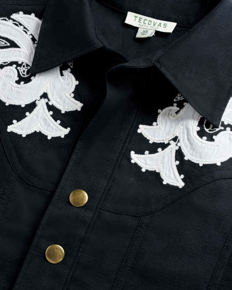 Women's Long Sleeve Applique Mini Dress