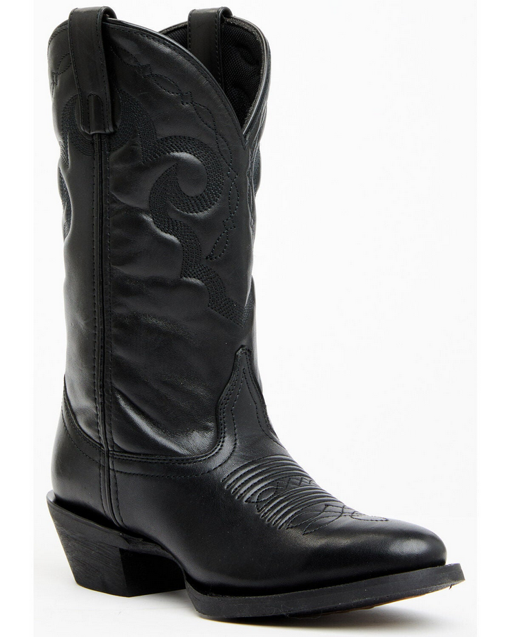 Maxine Leather Boot Black