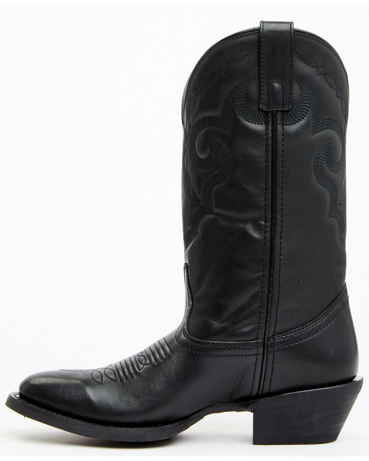 Maxine Leather Boot Black