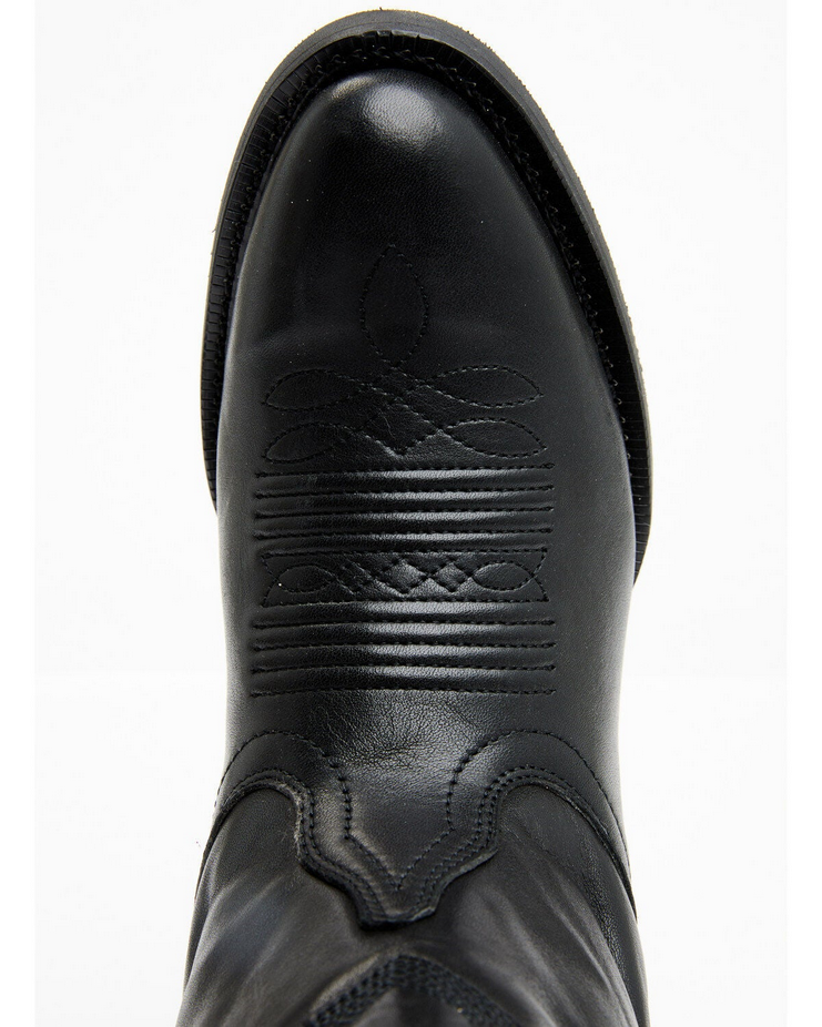 Maxine Leather Boot Black