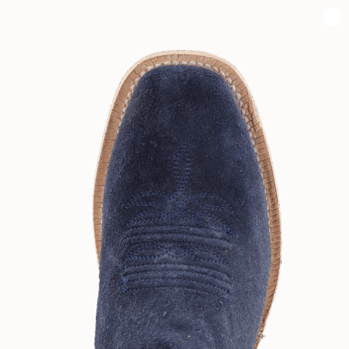 Women’s Roughout Narrow Square 13″ Dark Blue Boot