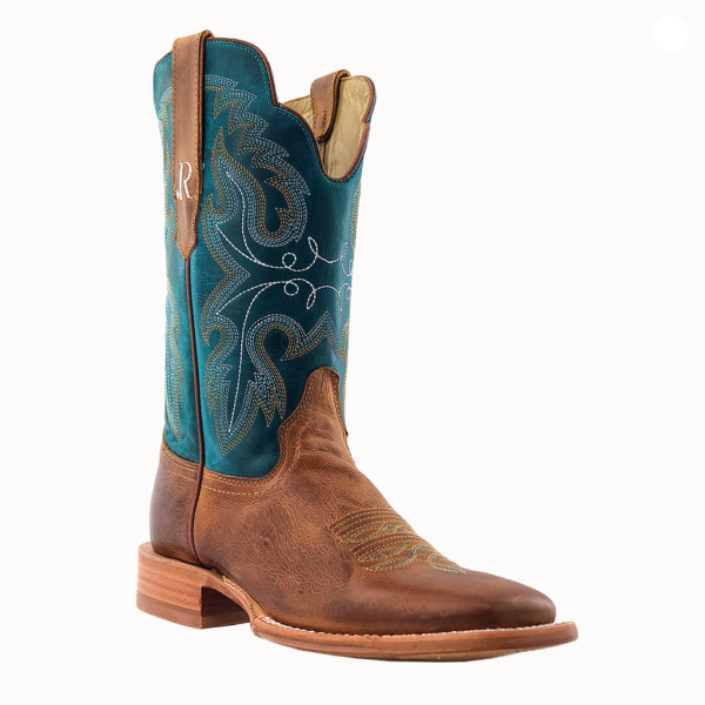 Cowhide Wide Square 11″ Boot