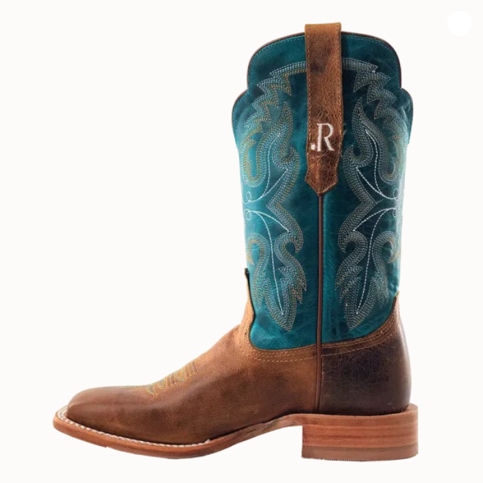 Cowhide Wide Square 11″ Boot