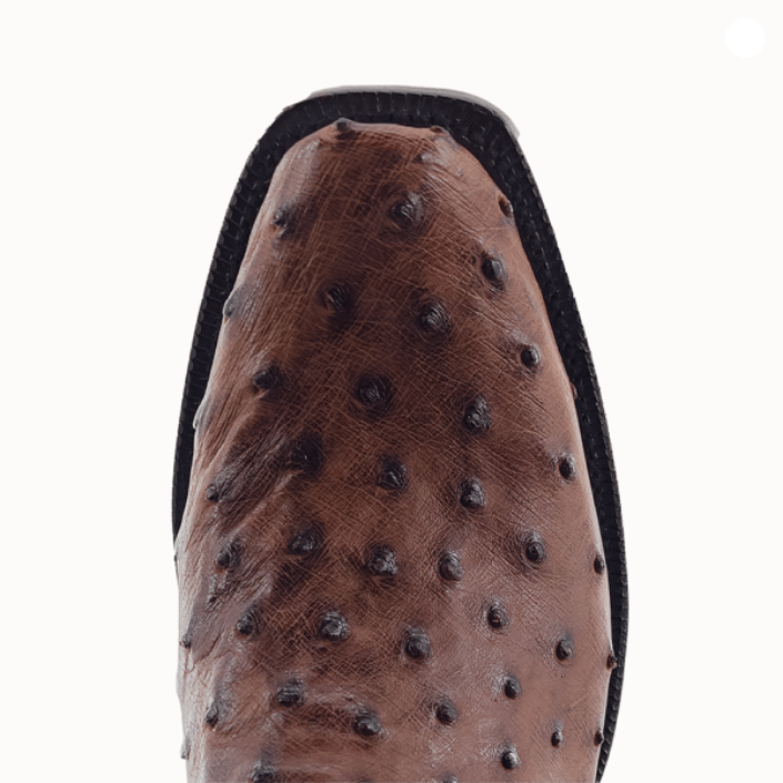 Men’s Full Quill Ostrich Narrow Square 13