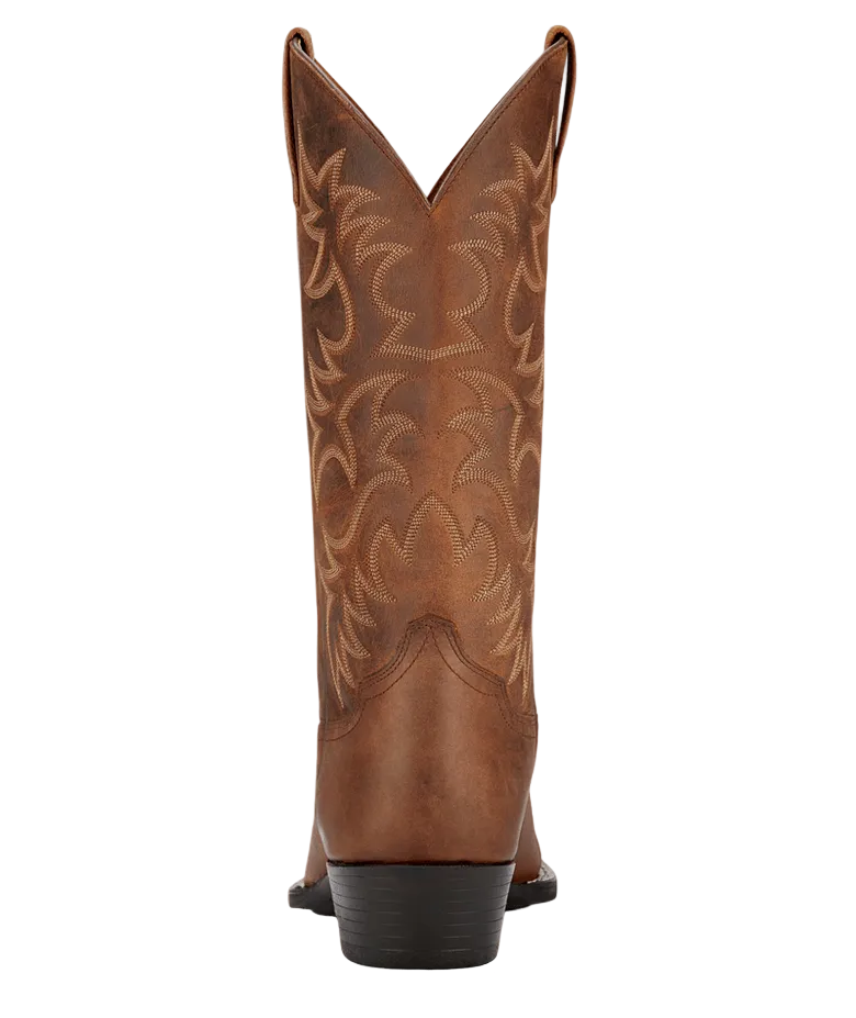Heritage R Toe Western Boot