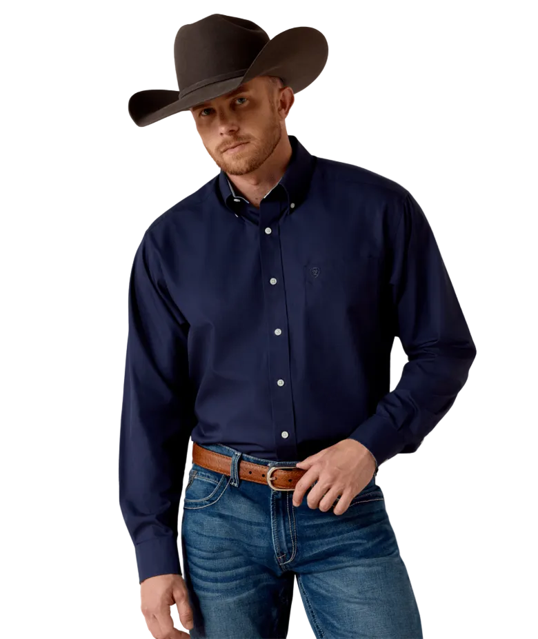 Wrinkle Free Solid Shirt