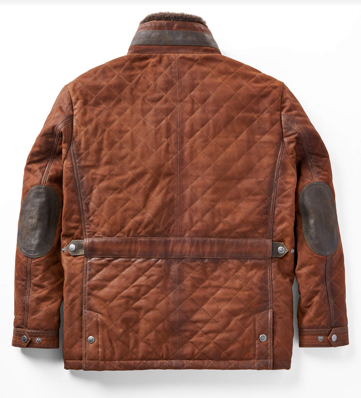 Sedona Waxed Goat Suede Leather Jacket