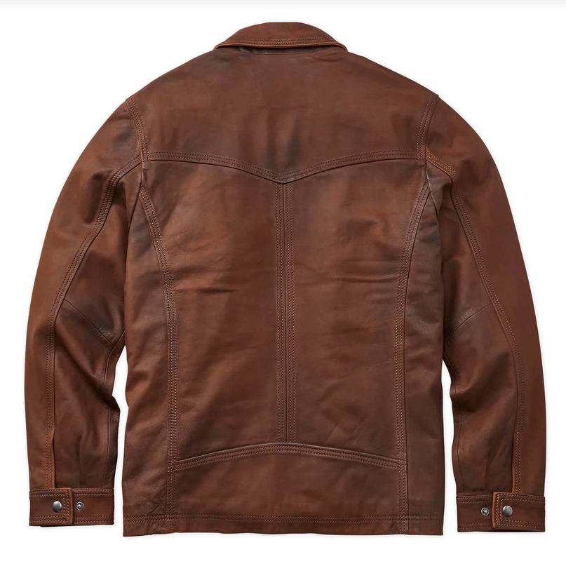 Hickory Leather Lightweight Sheepskin Jacket