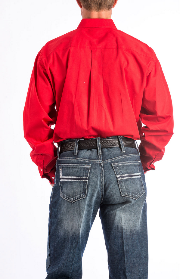 Men’s Solid Classic Fit Button-Down