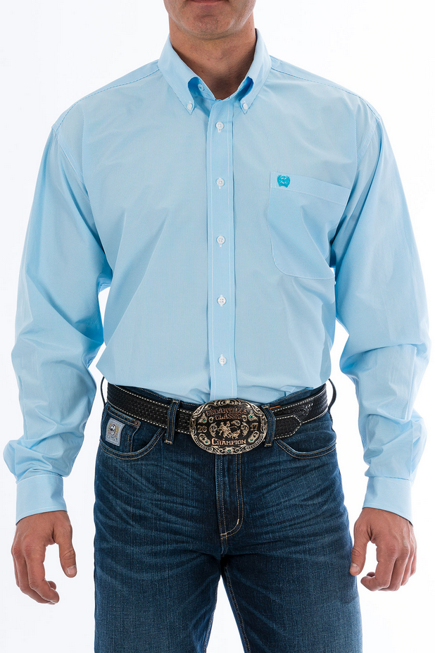 Men’s Solid Classic Fit Button-Down