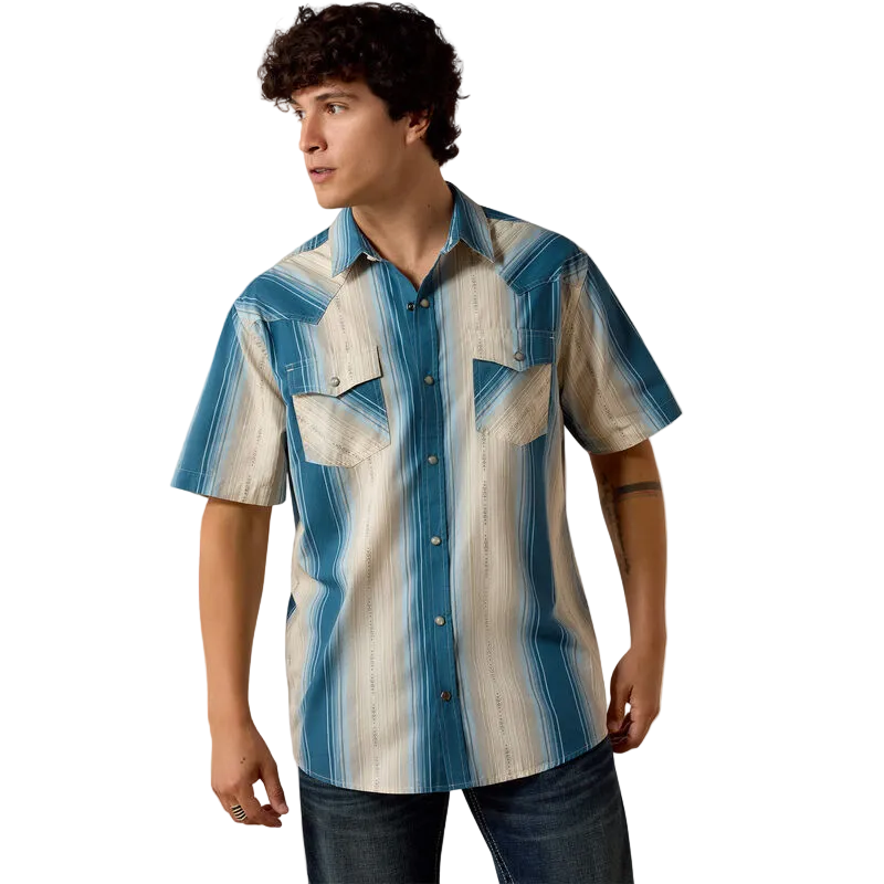 Retro Hyland Fitted Snap Shirt