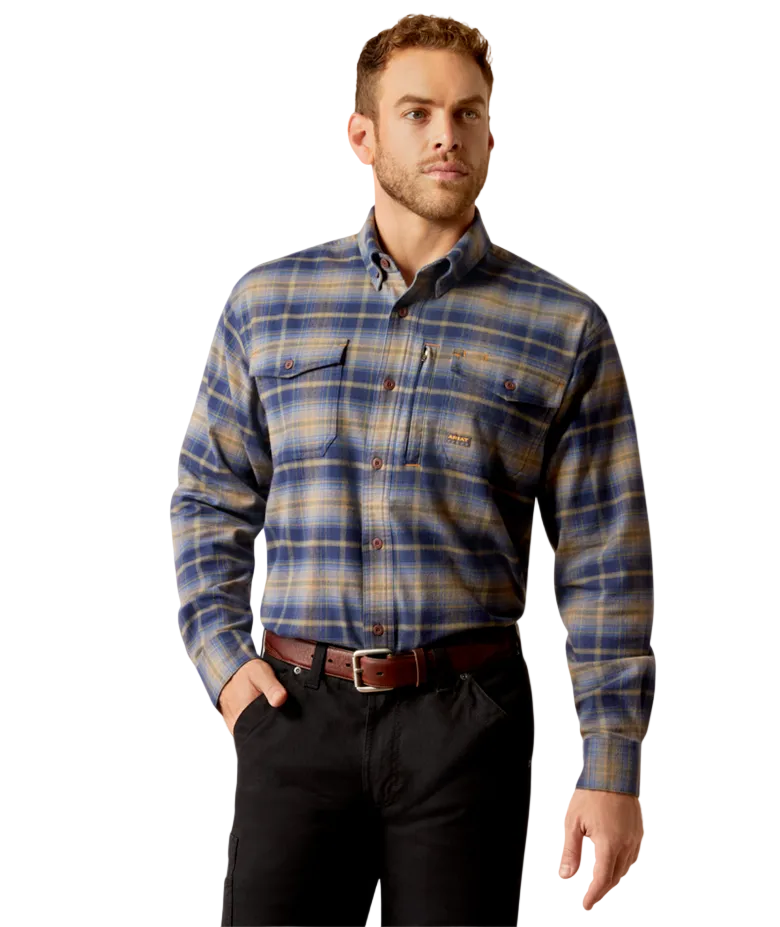 Men's Rebar Flannel DuraStretch Work Shirt