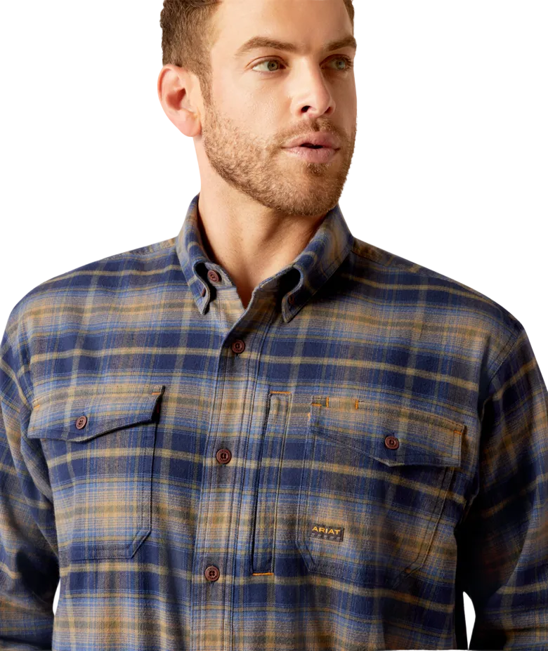 Men's Rebar Flannel DuraStretch Work Shirt