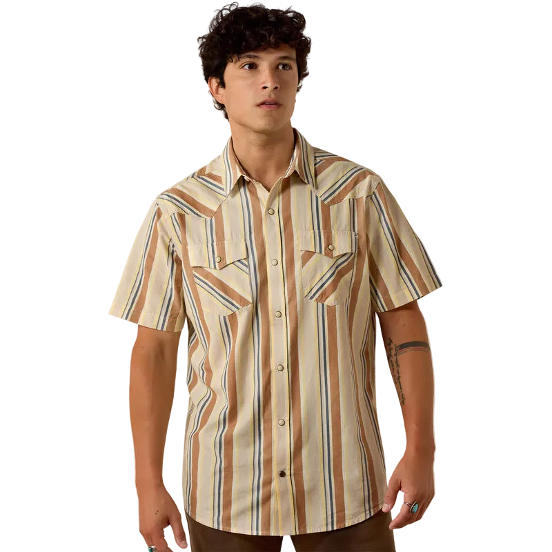 Retro Hawthorne Fitted Snap Shirt