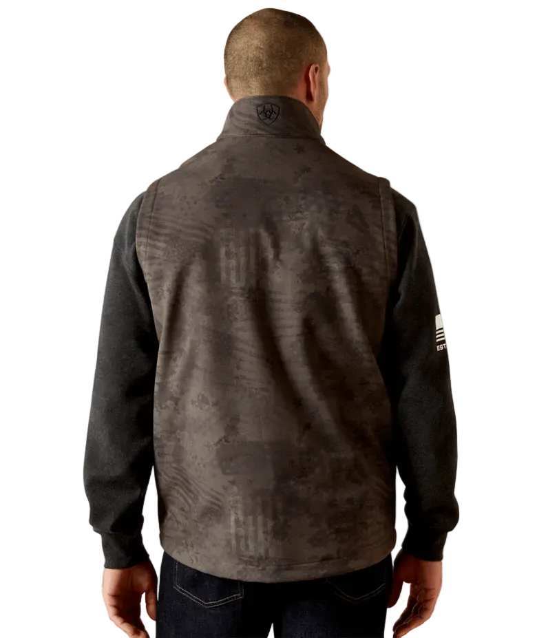 Patriot Flag Softshell Vest