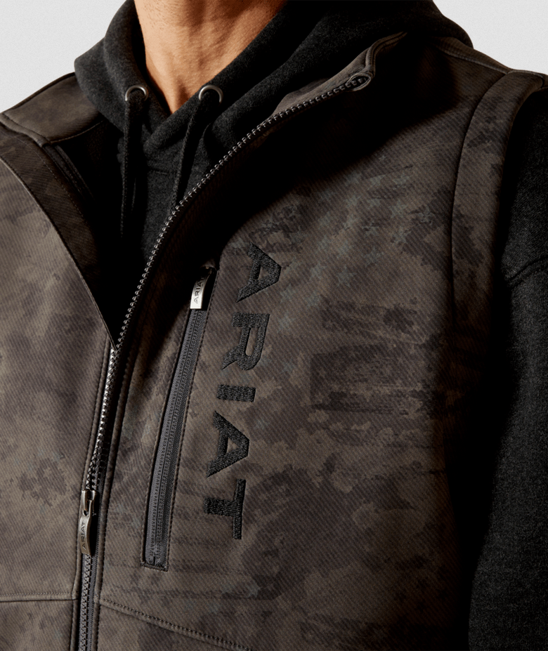 Patriot Flag Softshell Vest