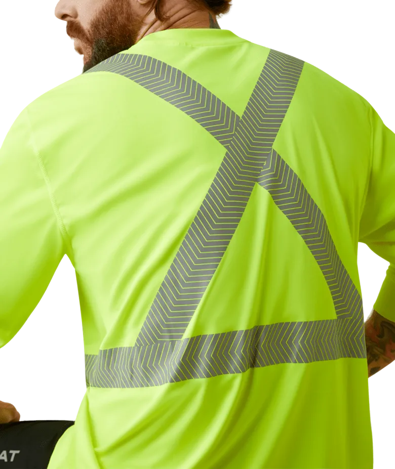 Men's Rebar Hi-Vis ANSI Long Sleeve T-Shirt
