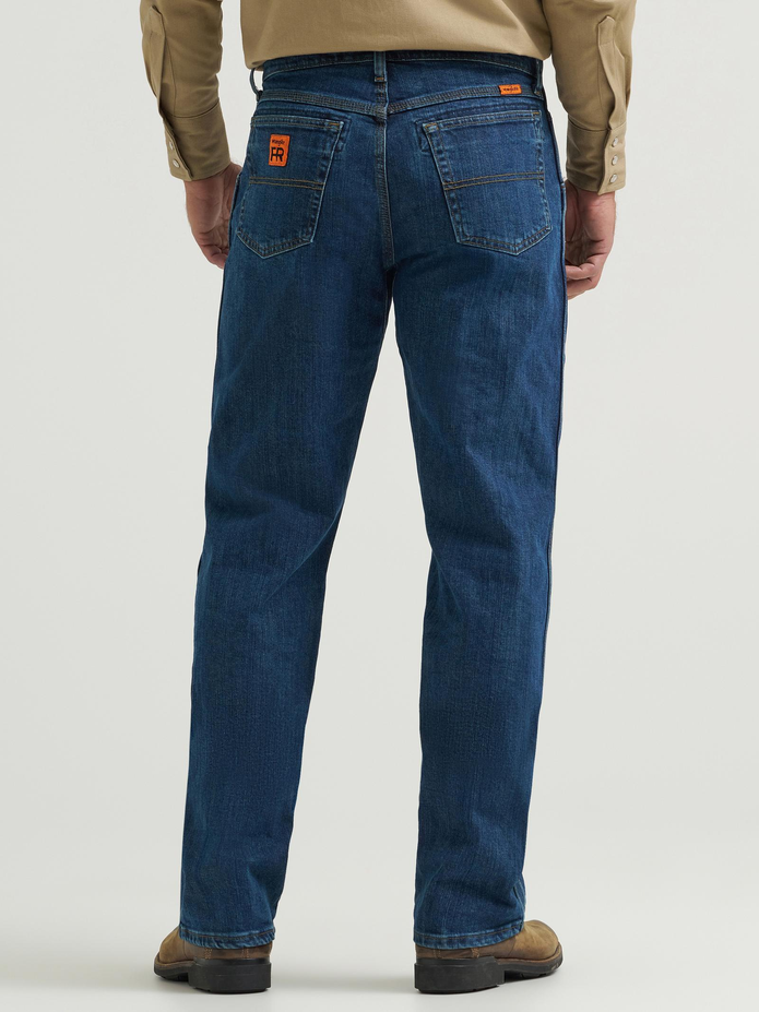 Wrangler® FR Stretch Denim 5 Pocket Jean - Midstone