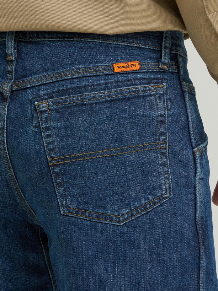Wrangler® FR Stretch Denim 5 Pocket Jean - Midstone