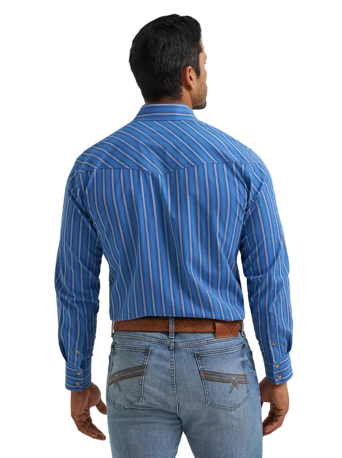 Wrangler® 20X® Competition Advanced Comfort Long Sleeve Shirt  - Navy