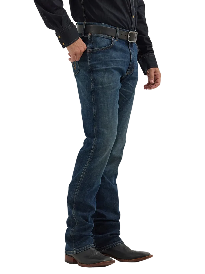 Men's Slim Fit Bootcut Retro Jean