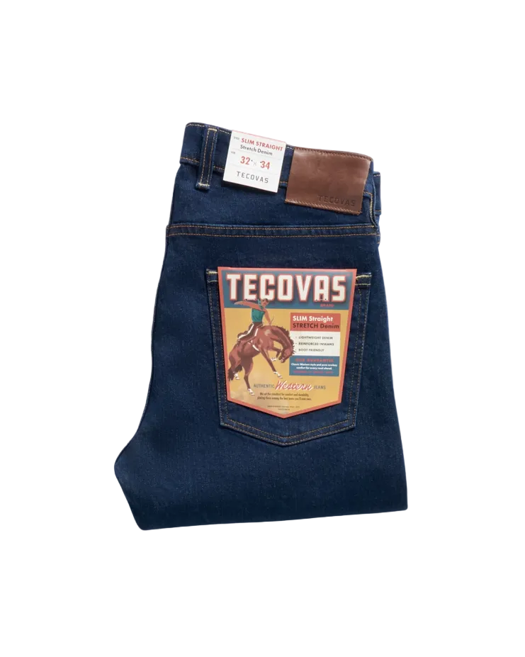 Men's Slim Straight Stretch Denim