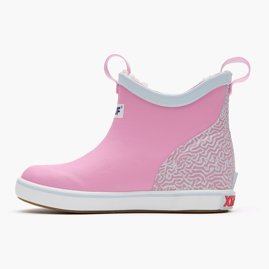 Big Kids Trolling Pack Fleece Lined Ankle Deck Boot