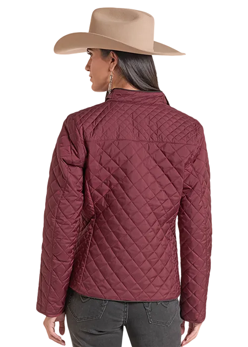 Solid Quilted Jacket