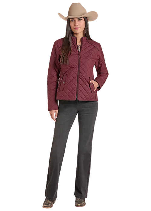 Solid Quilted Jacket