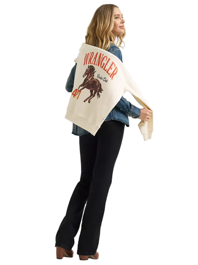 Wrangler® Rodeo Club Crew Fleece Sweatshirt