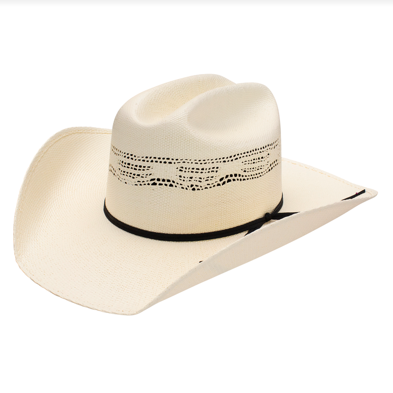 7X Denison Straw Cowboy Hat