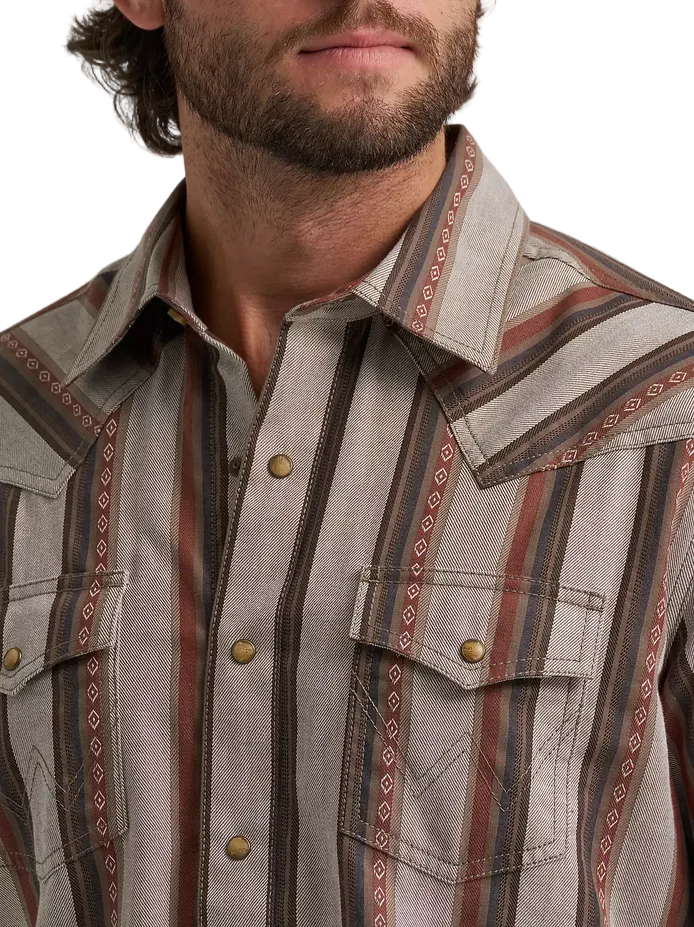 Premium Long Sleeve Snap Shirt