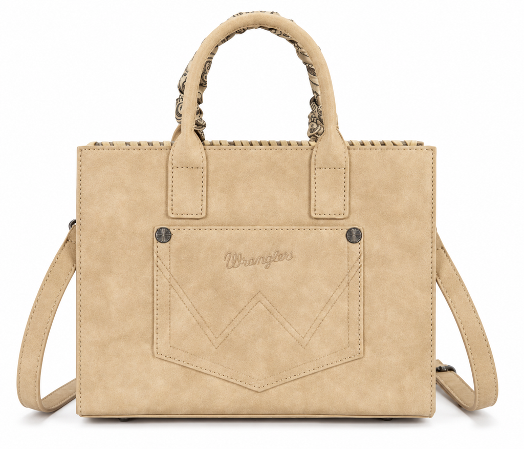 Whipstitch Aztec Satchel/Crossbody - WG-HB-310-8120-TN