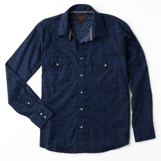 Bisley Dot Print Western Shirt