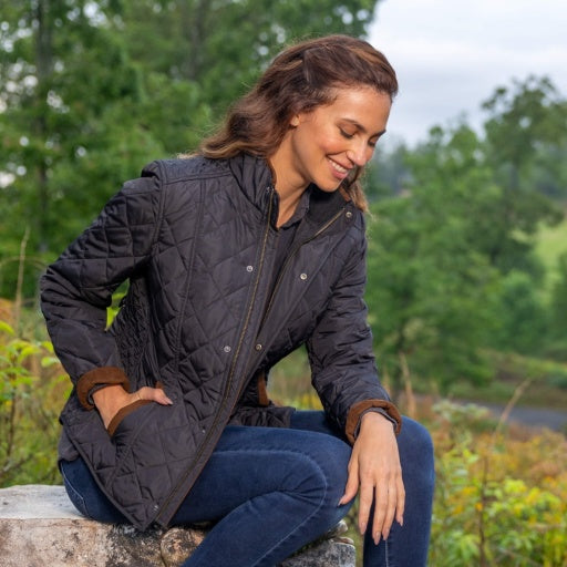 Georgia Quilted Nylon Jacket