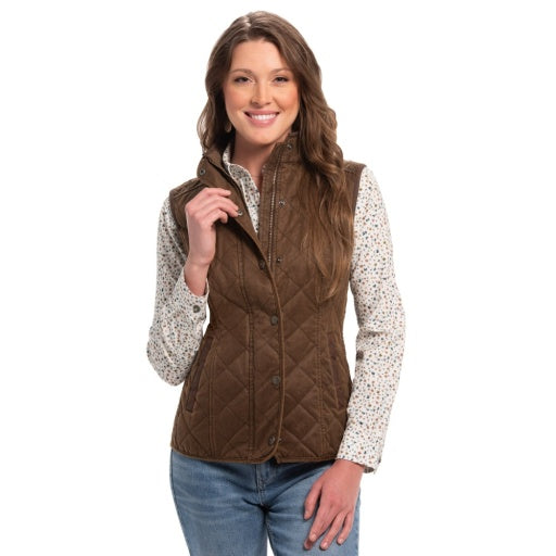 Vista Quilted Twill Vest