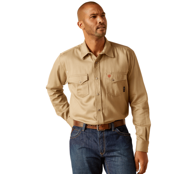 Men's FR Solid Work Shirt