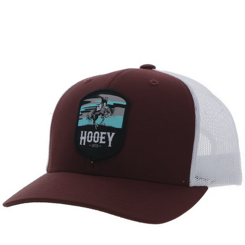 Screenshot 2024-06-14 at 11-36-59 Youth Cheyenne Maroon_White Snapback Hat – Hooey