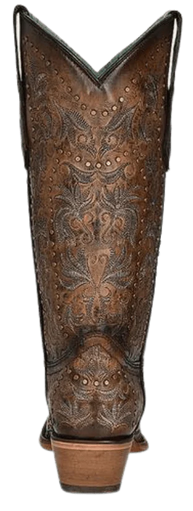 Screenshot 2024-08-06 at 16-46-35 Corral Women's Maple Brown Embroidery & Studs Snip Toe Western Boots C - Russell's Western Wear Inc