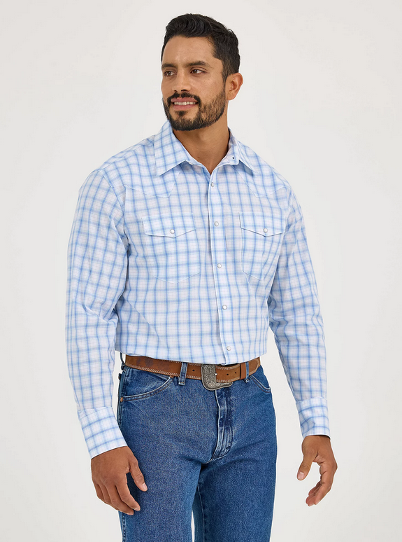 Screenshot 2025-05-21 at 12-01-23 Men's Wrinkle Resist Long Sleeve Western Snap Plaid Shirt