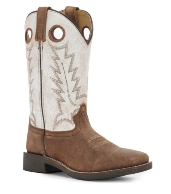 Kid's Drifter Distressed Brown Boot