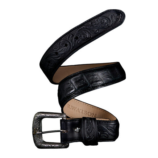 Glazed Caiman Belt
